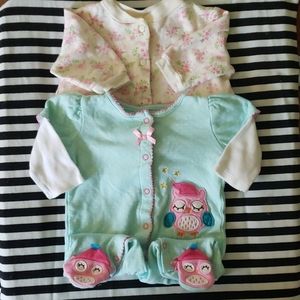 2 cutie onesies